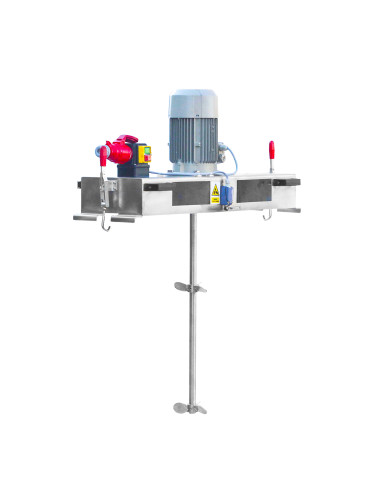 Greitaeigė elektrinė maišyklė IBC MKE-500konteineriams