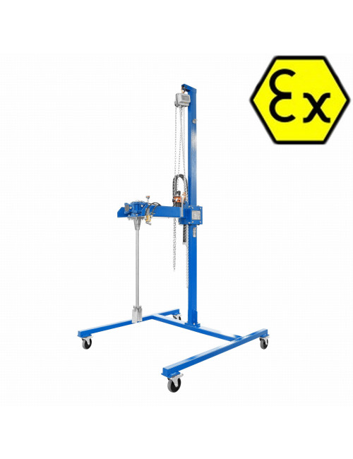 Stacionari pneumatinė ATEX maišyklė MSP-5000 ECO Ex IBC konteineriams (II 2GD)